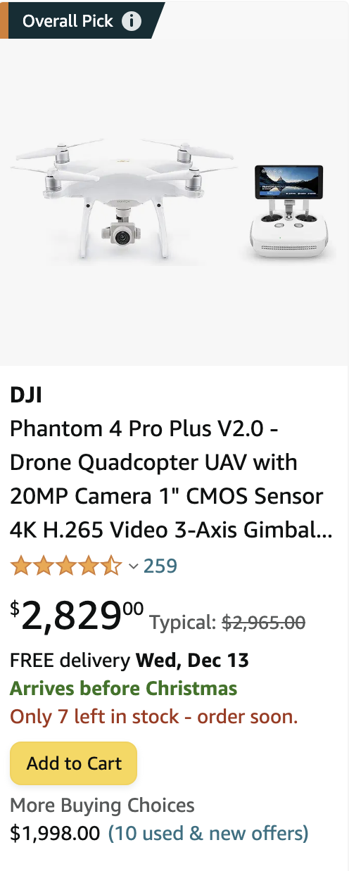 Mini 2 SE Fly More Combo, Lightweight Drone with QHD Video, 10km Video Transmission