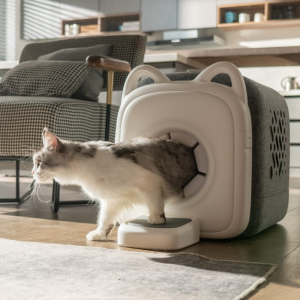 Read more about the article Automatic Cat Self-Grooming House