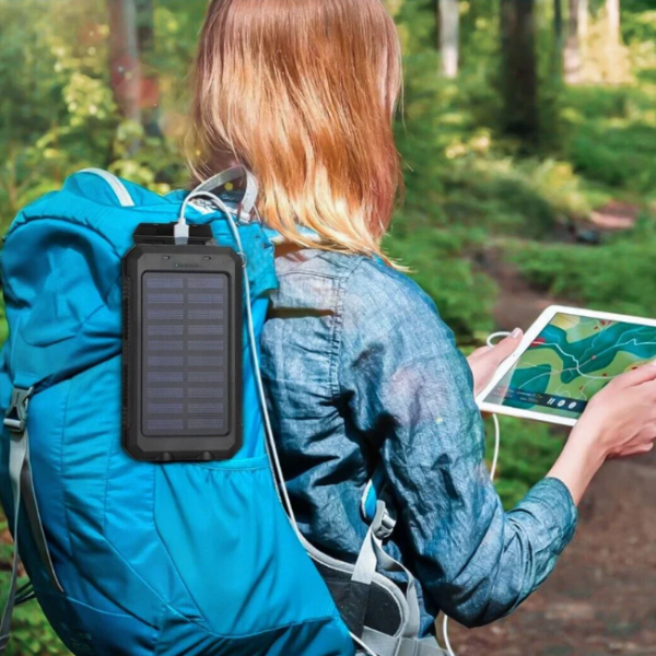 Solar-powered charger